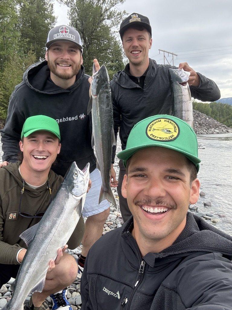 Salmon fishing on the Skeena